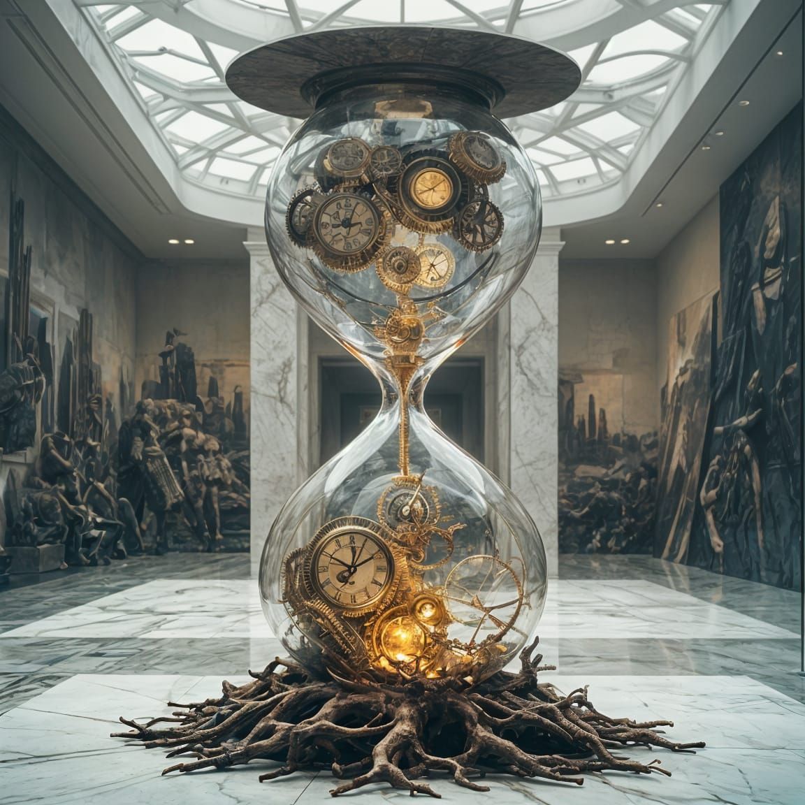 Chronos in the Gallery