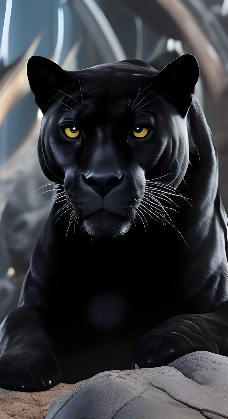 black panther - AI Generated Artwork - NightCafe Creator