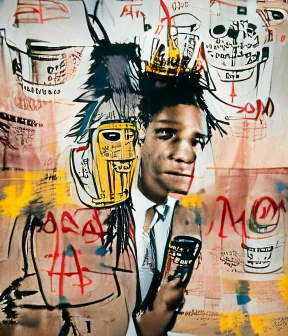 Basquiat new art, new money The Marketing of American Artist AI