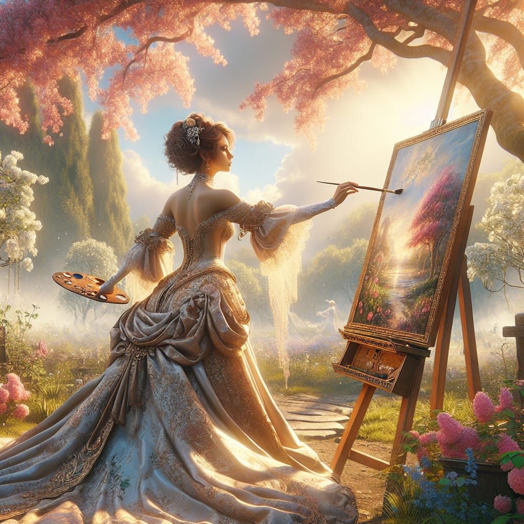 The Painter  by @Atlaxa