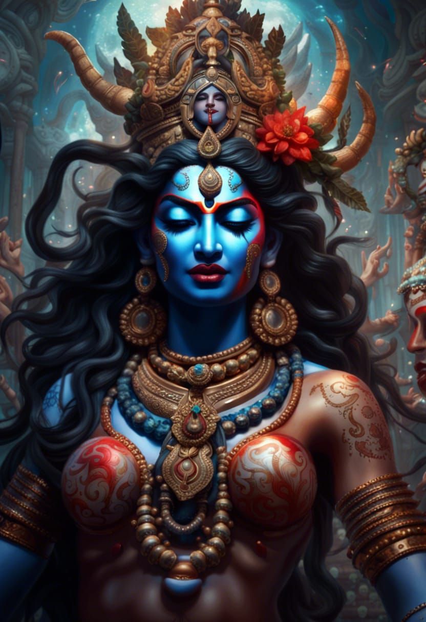 Shiva and Kali: the eternal dance of destruction and creation - AI ...