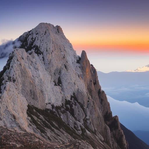 Mount Olympus at dawn