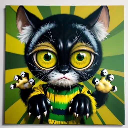 Jamie the pet cat