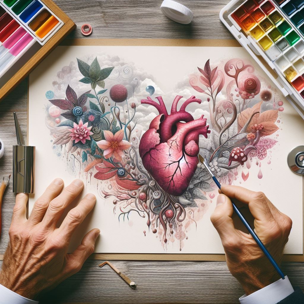 Creating on the theme of memory and aging