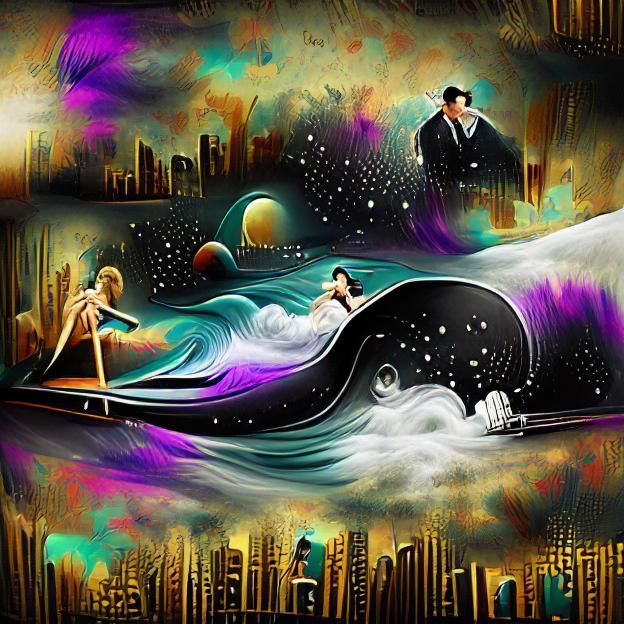 Surfing the cosmic waves