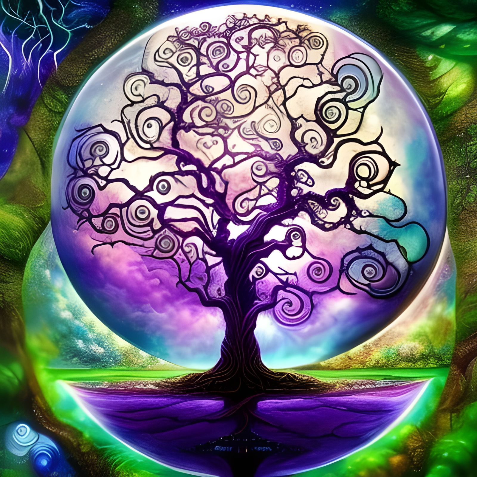 Tree of life - AI Generated Artwork - NightCafe Creator