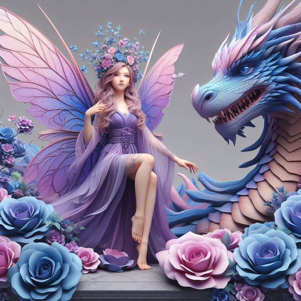 The story of the fairy and the dragon