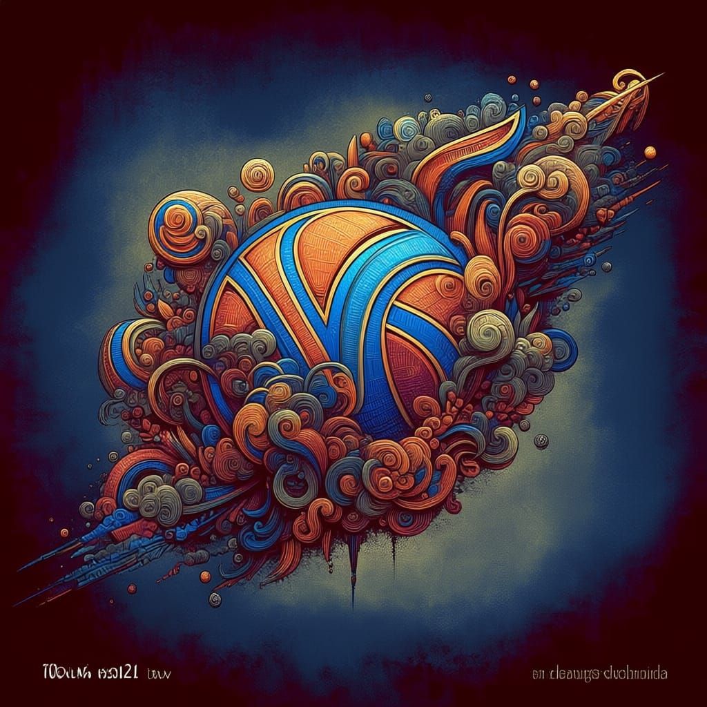 A baseball team called New York Cloudy Day logo