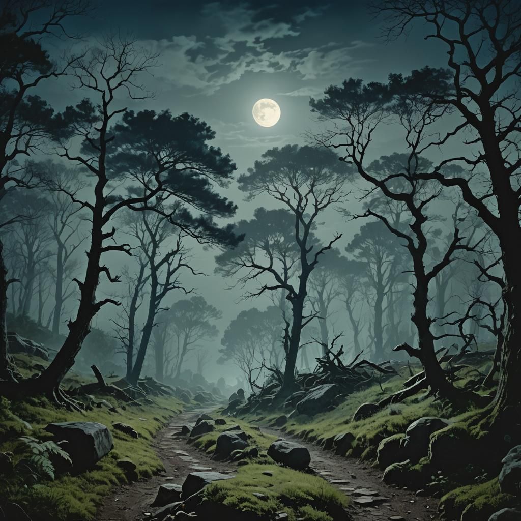 Full Moon  by @PunkyB