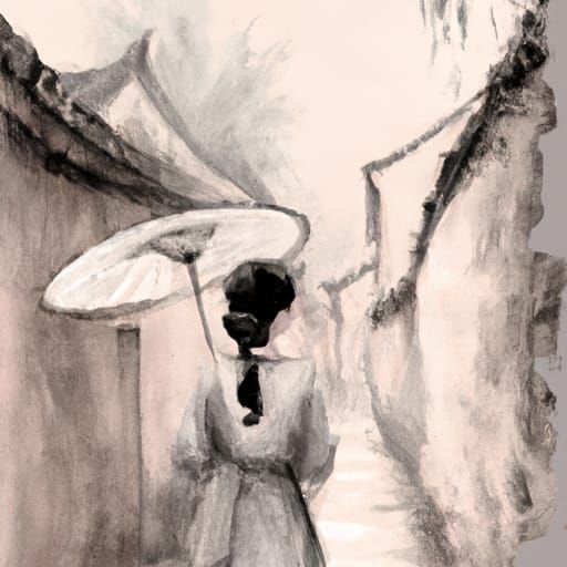 Chinese style painting
