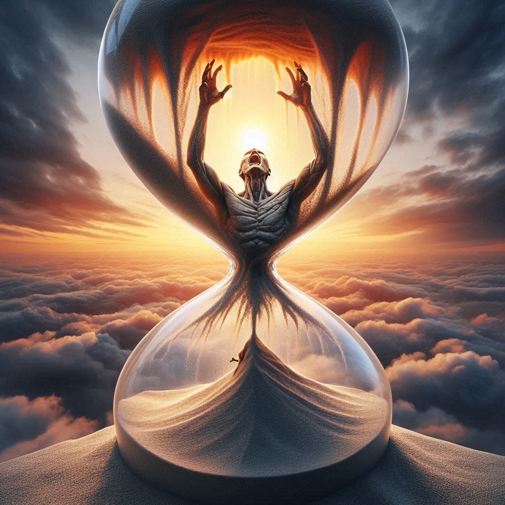 We are dust, slipping away into history