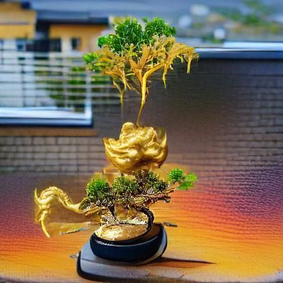 Golden Bonsai