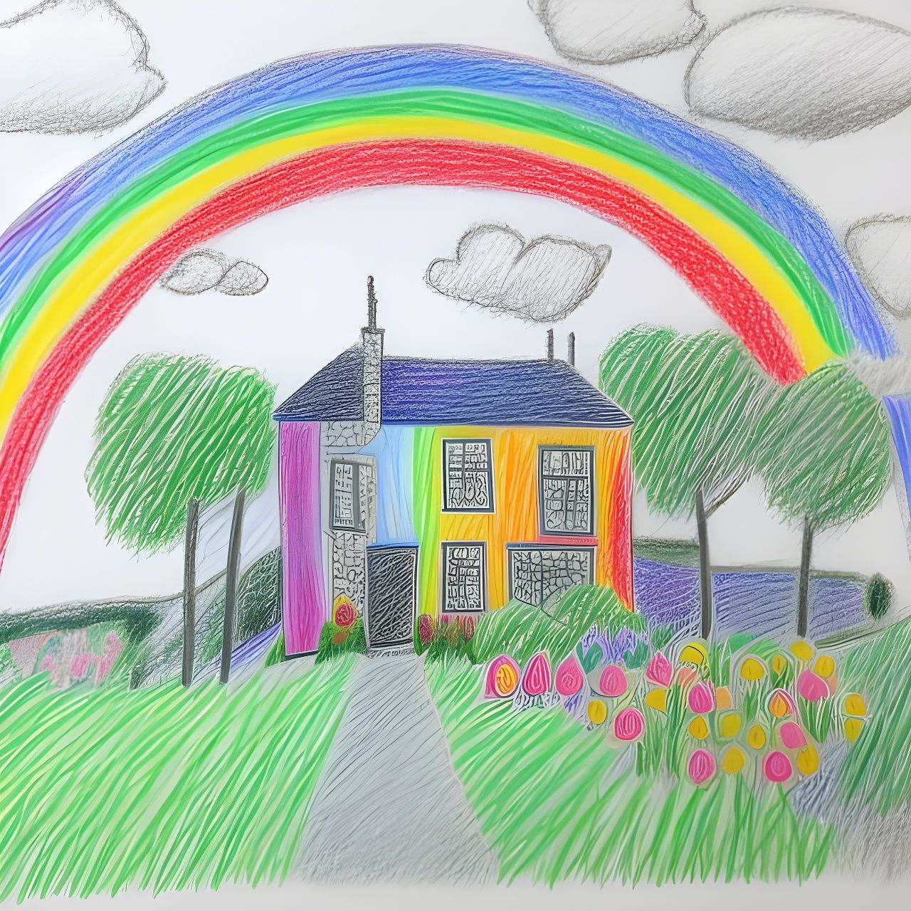 Home Sweet Home by 12 Year Old Reece  by @Sharonjoy