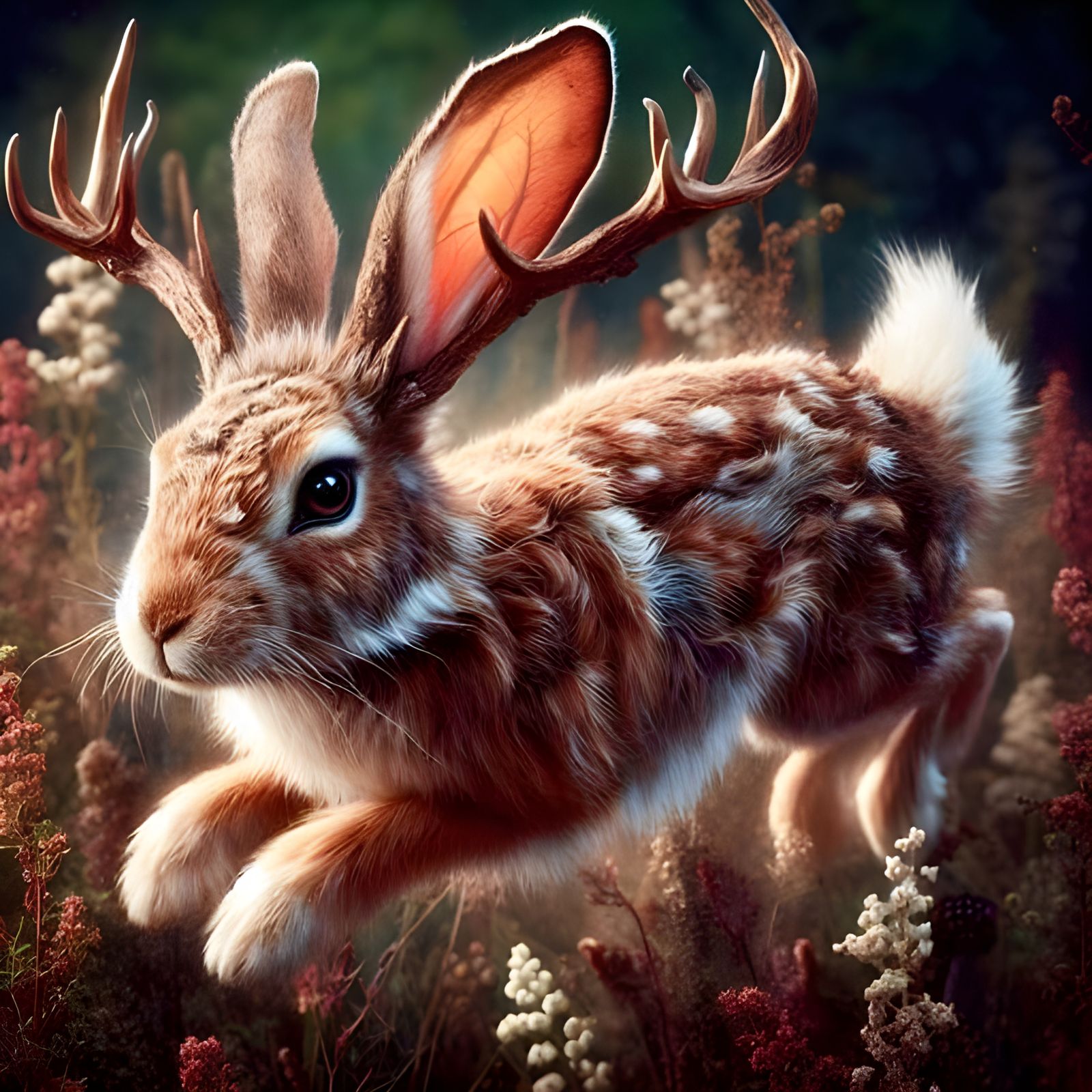Jackalope  by @Aetheria 