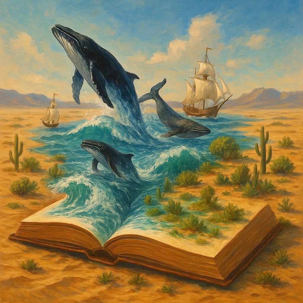 Desert filled with life