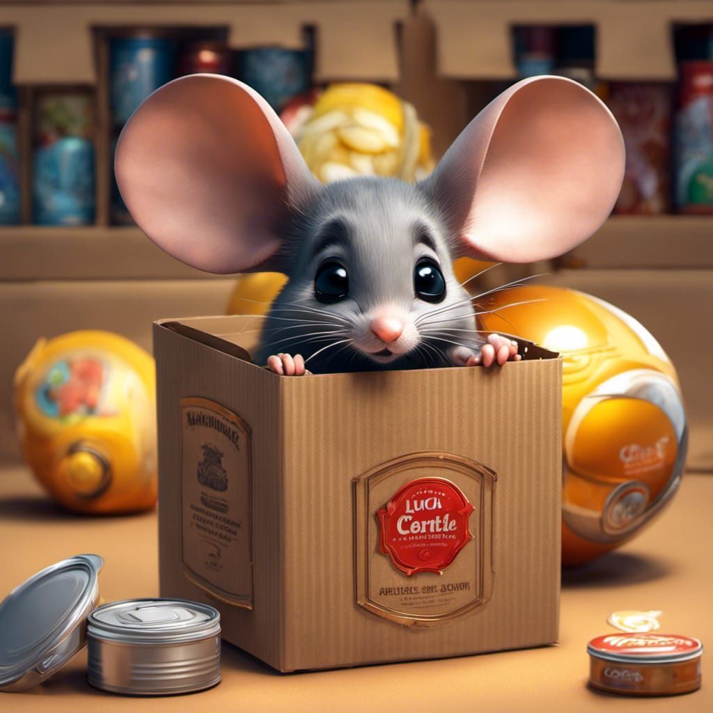 Are we already in the supermarket? 🛒 🐭