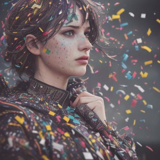 confetti party color  by @undefined