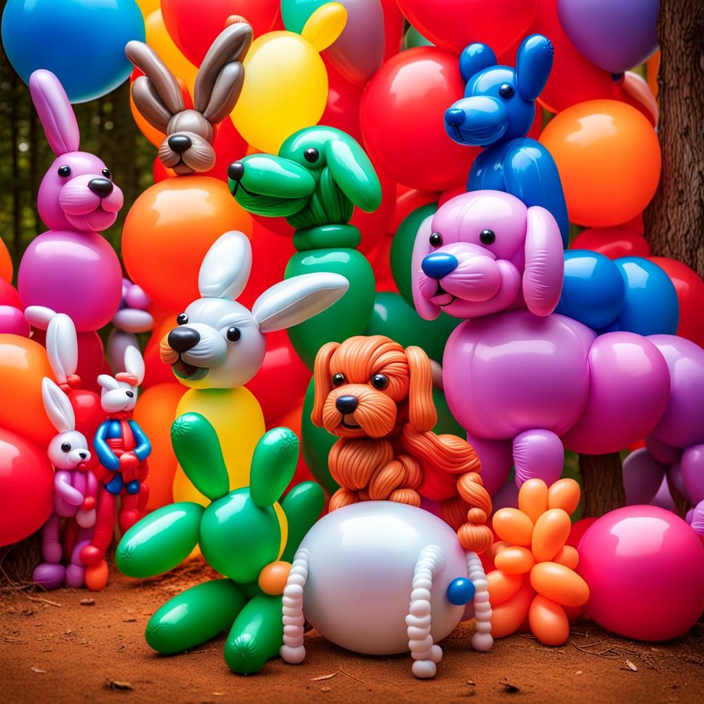 Balloon Animals  by @Fragster