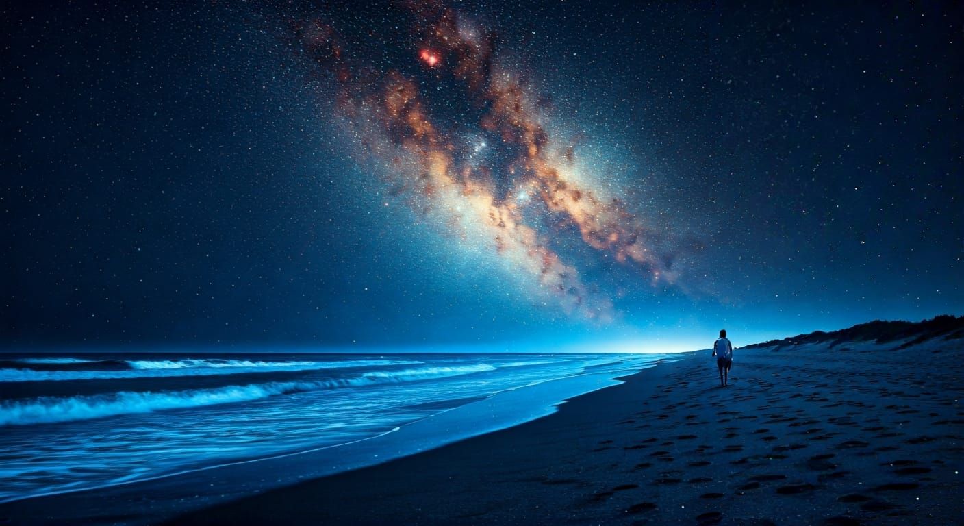 Alone at Night  by @NR