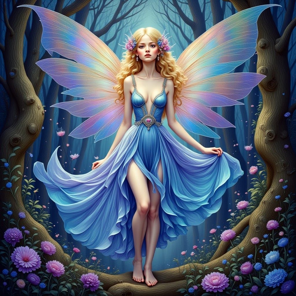 USING RETRAINED FINES DREAMY FAIRY MODEL W FLUX 6