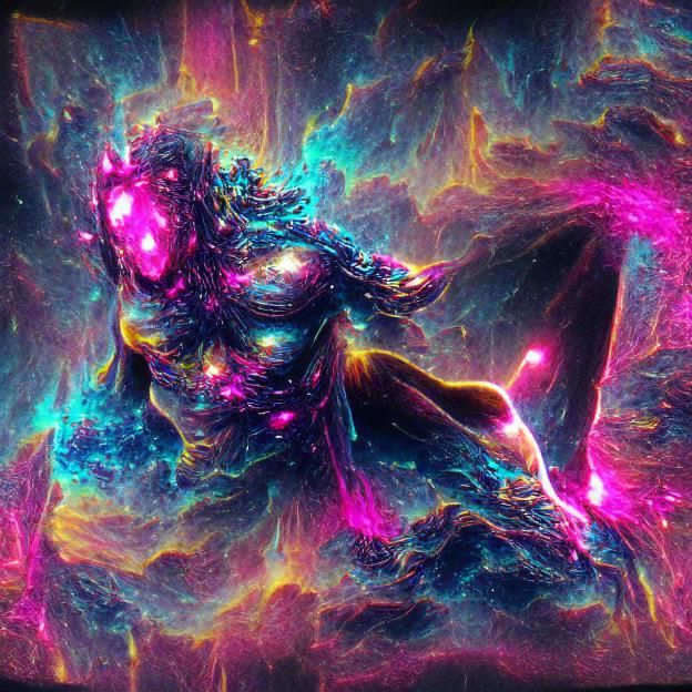 Neon Space God
