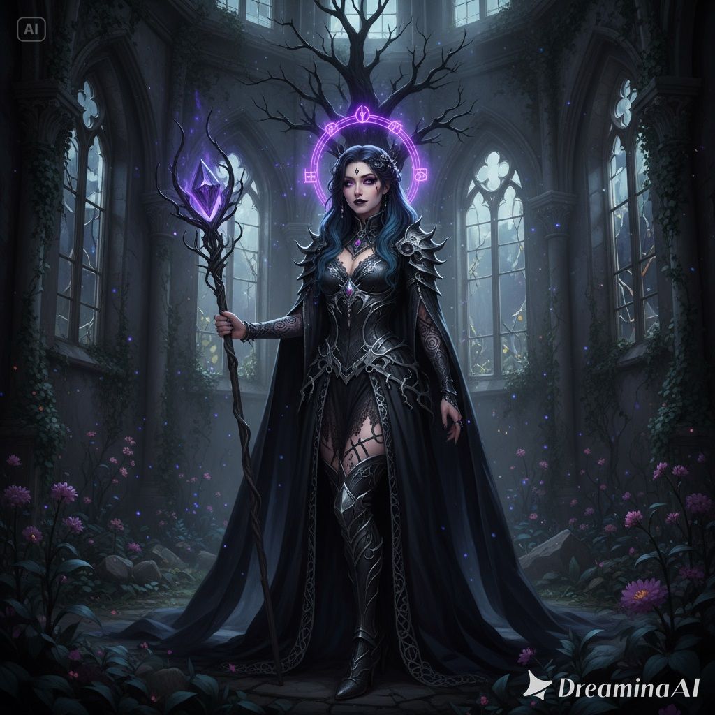 Lady Gothic Awesome With a strange beauty indescribable