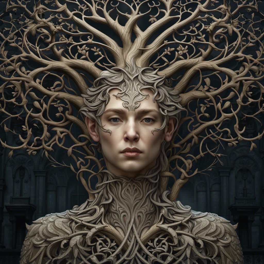 Portrait of the Dryad - AI Generated Artwork - NightCafe Creator