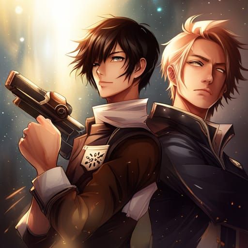 Anime Bounty Hunters - AI Generated Artwork - NightCafe Creator