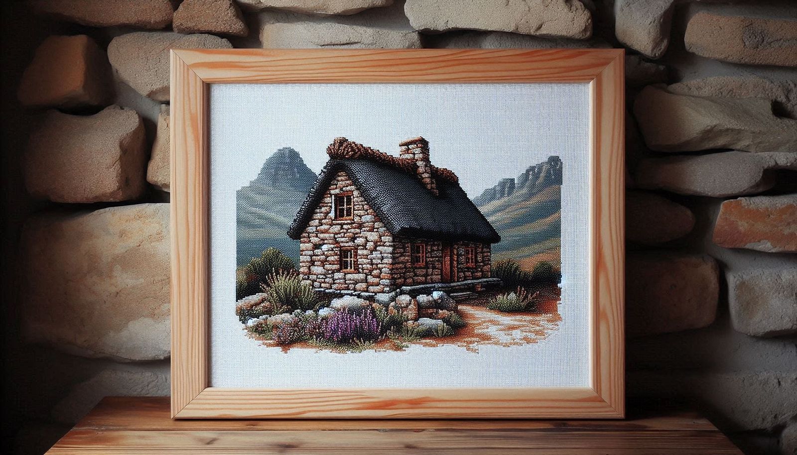 Cross-stitch Cottage no.14