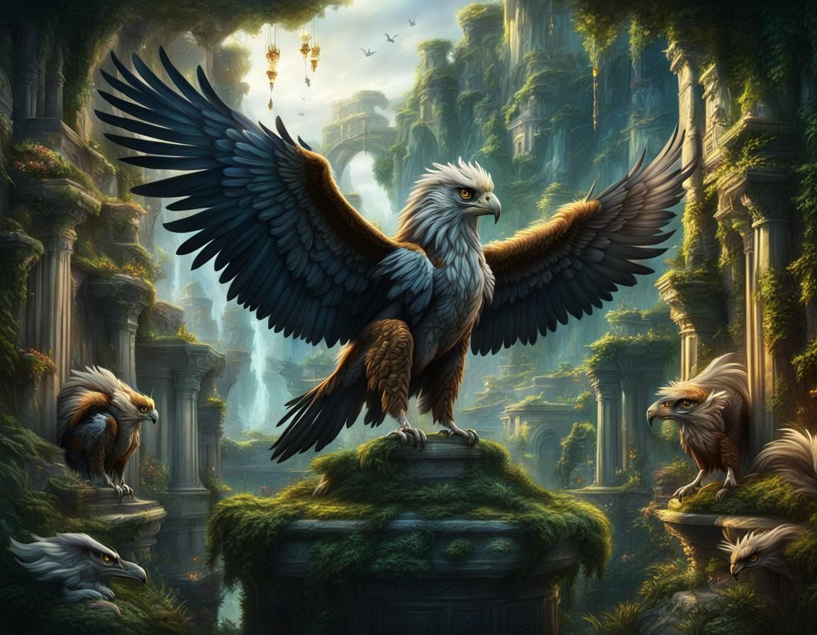 Griffon & Hanging Garden