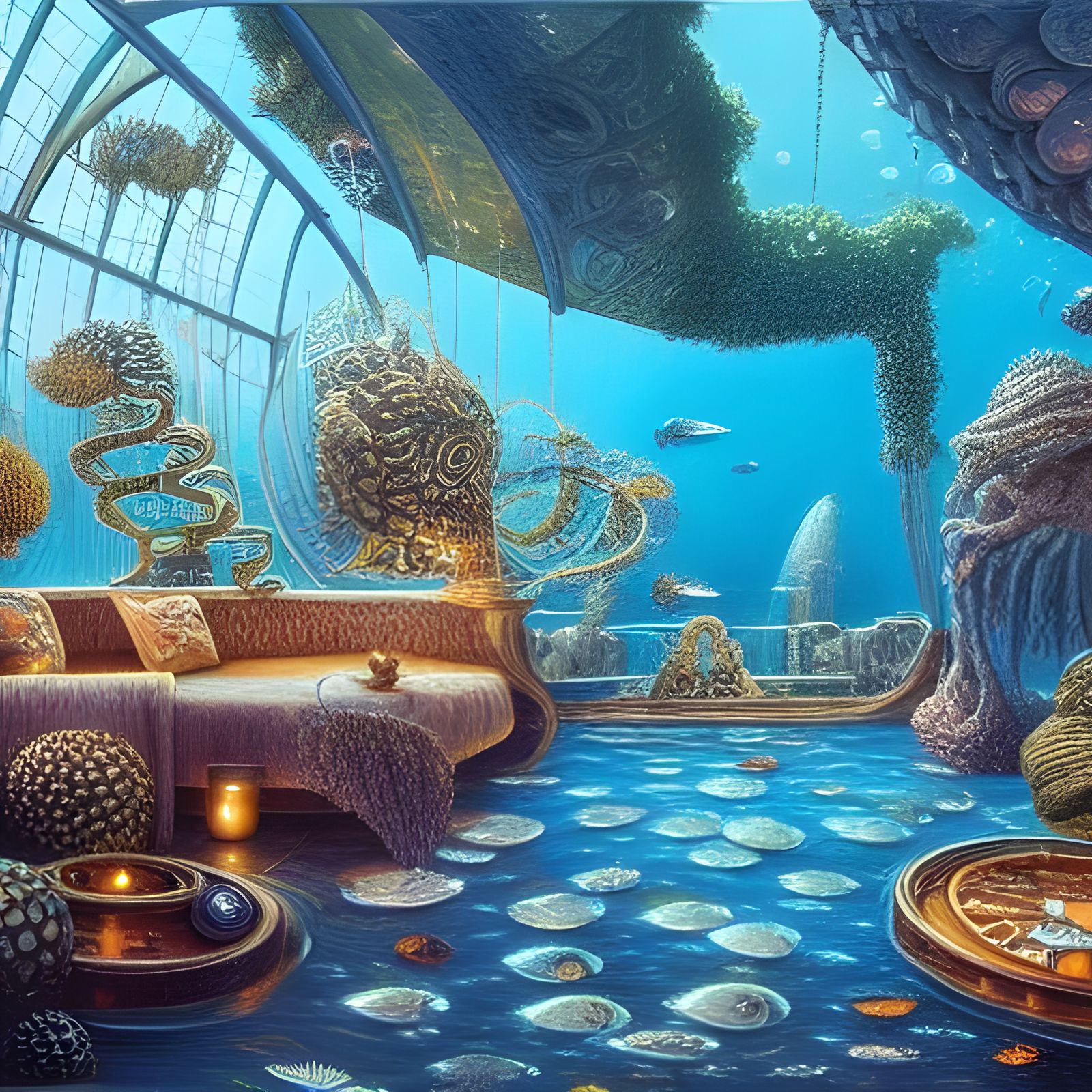 underwater-hotel, room #418  by @amygdala