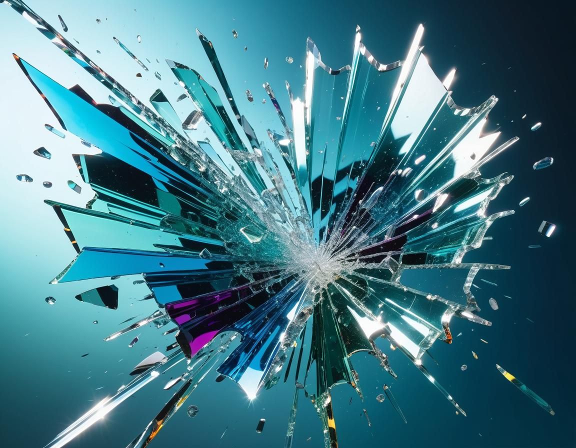 shattered glass  by @Amy 