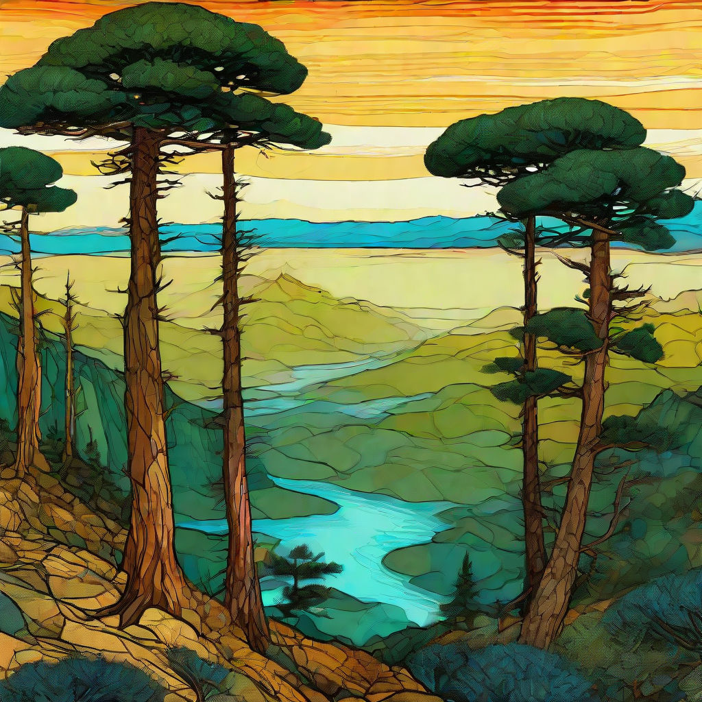 Pine Studies - Shortleaf PIne (Pinus Echinata)