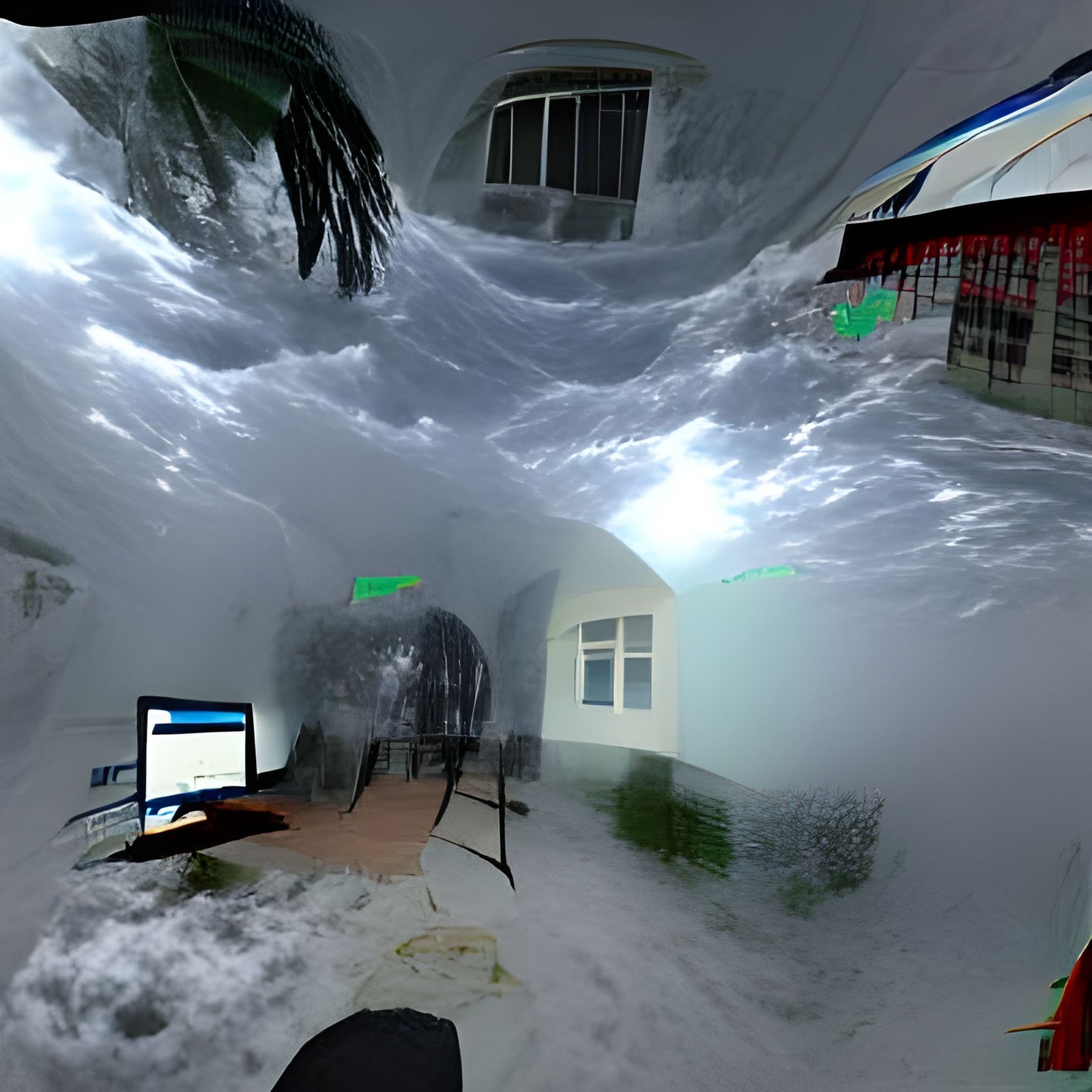 VIRTUAL REALITY DEEP WEB ANALOG HORROR WEATHER REPORT