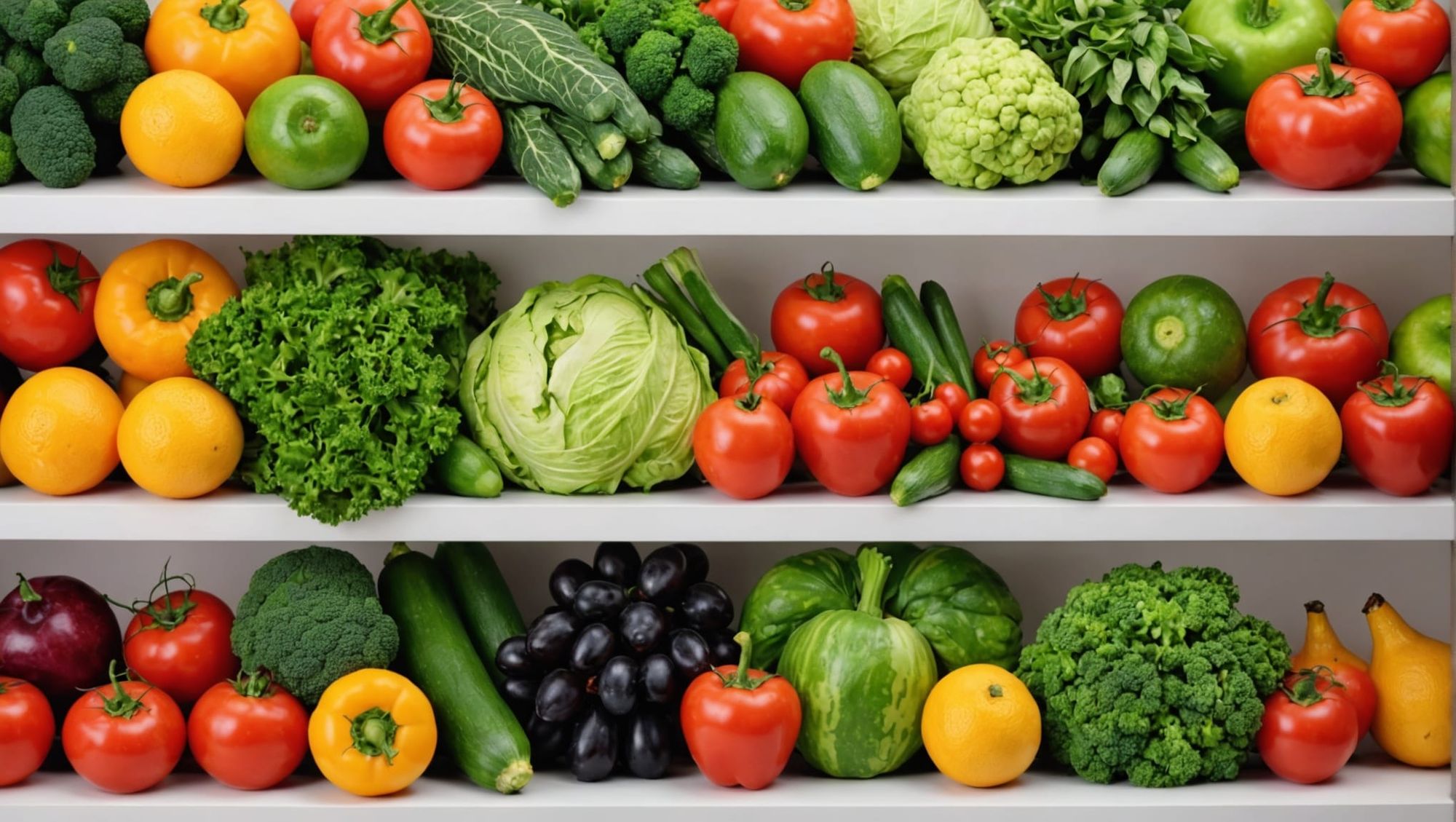 Vegetables. Fruits. Panel(light background)