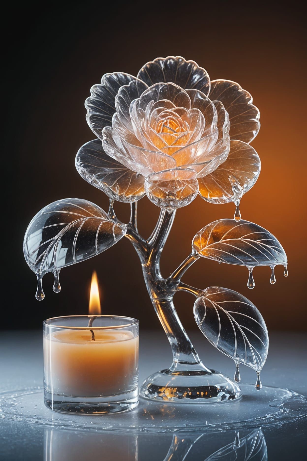 Ice flower  by @photon