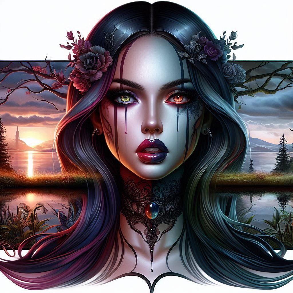 Beautiful Gothic Woman