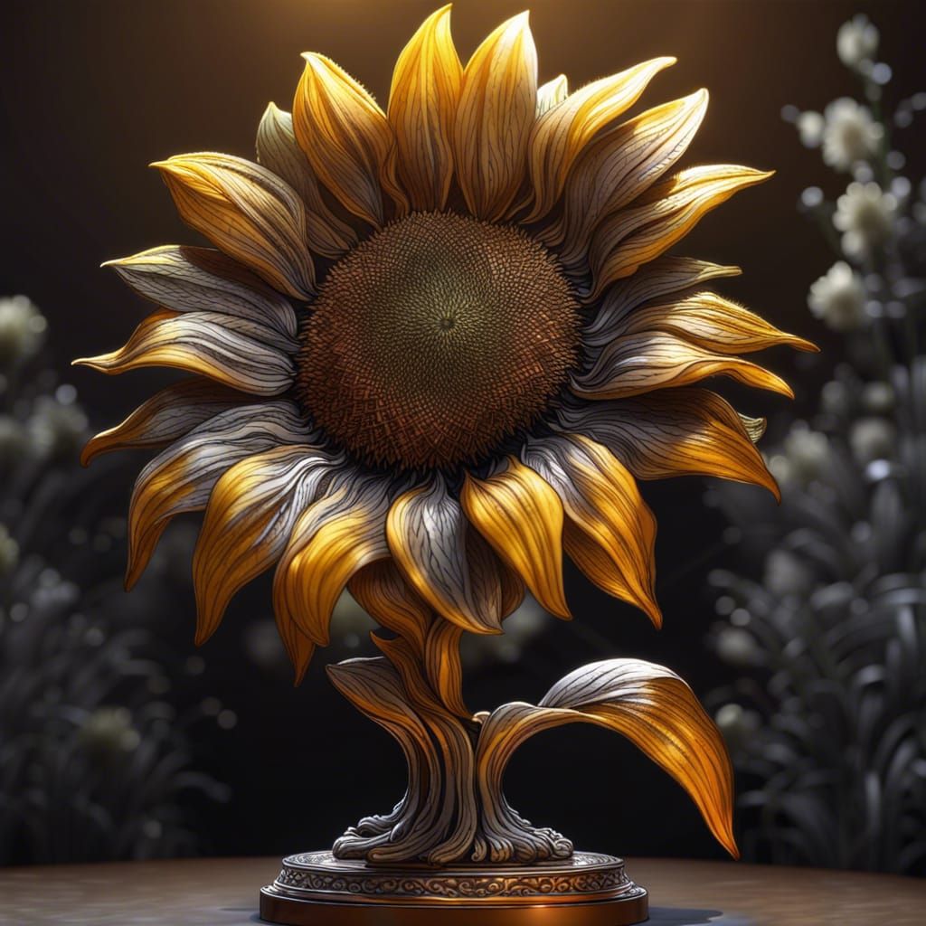 Congratulation sun flower, you are the winner - Sun Flower Trophy  by @undefined