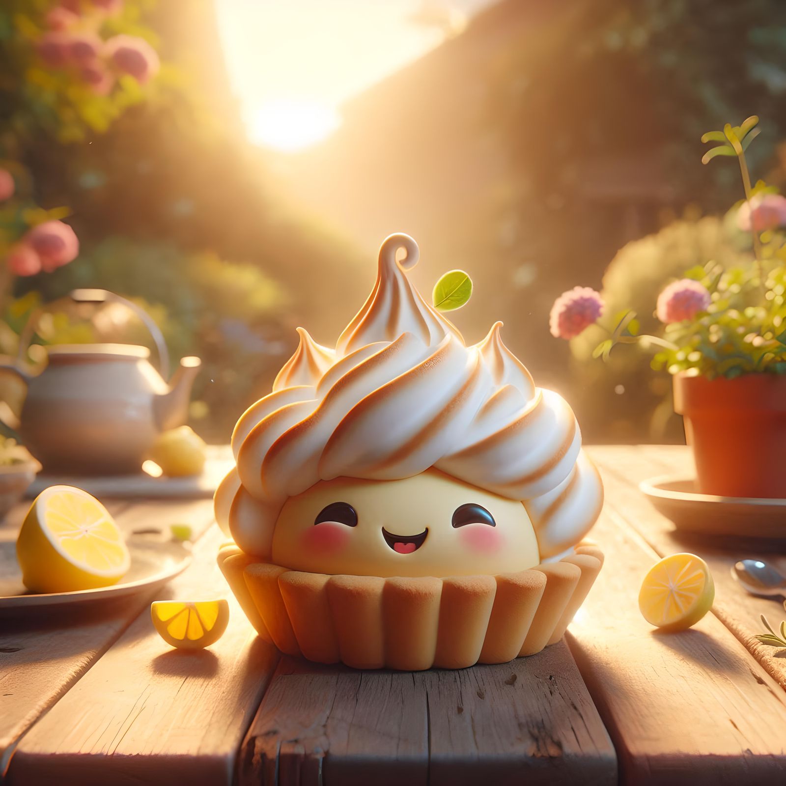 If life gives you lemons, make lemon tart💛