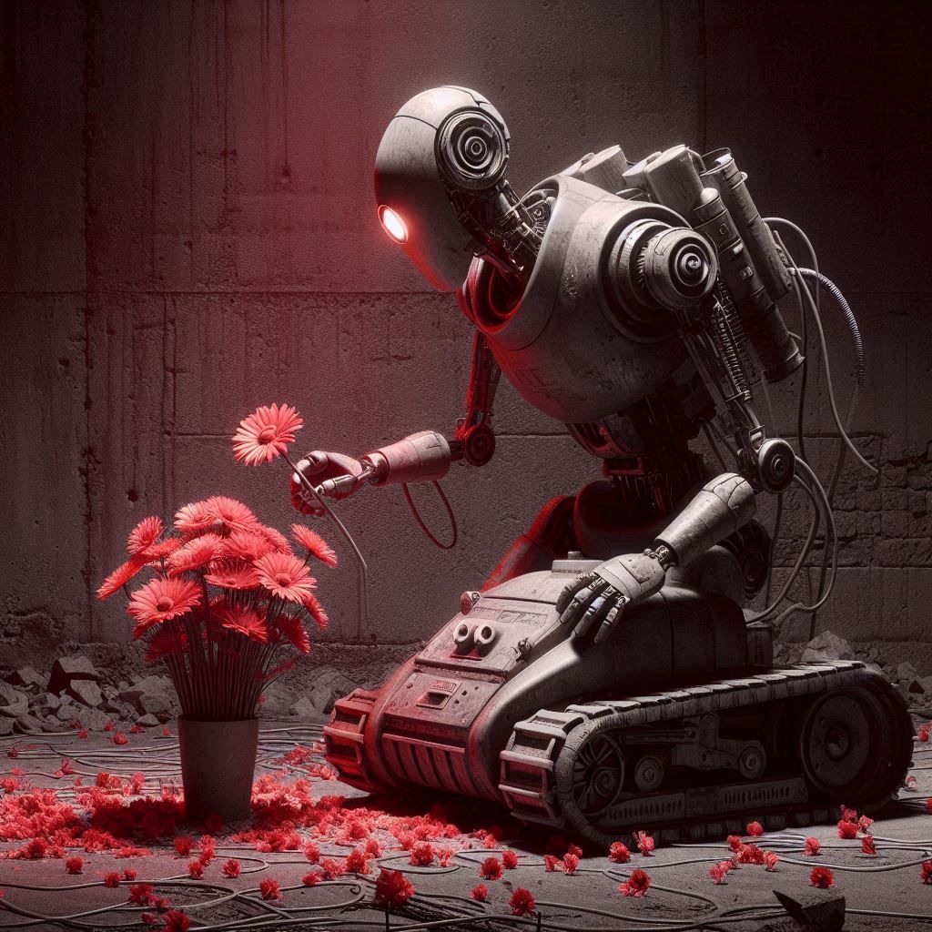 The robot who discovered love ❤️