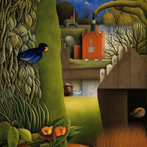 Miroir ouvert sur ces oiseaux uniques Qui tremblent d'aise à...