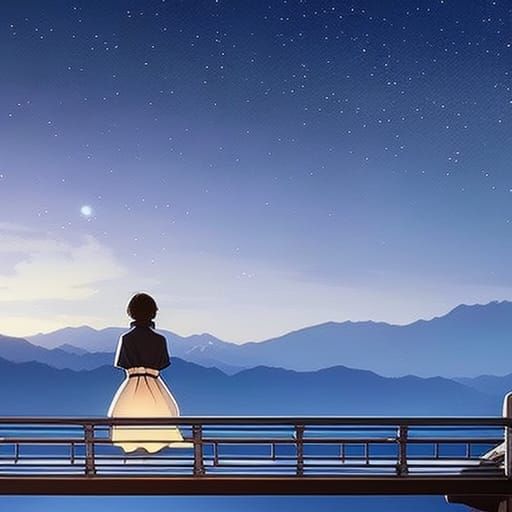 Watching the night sky