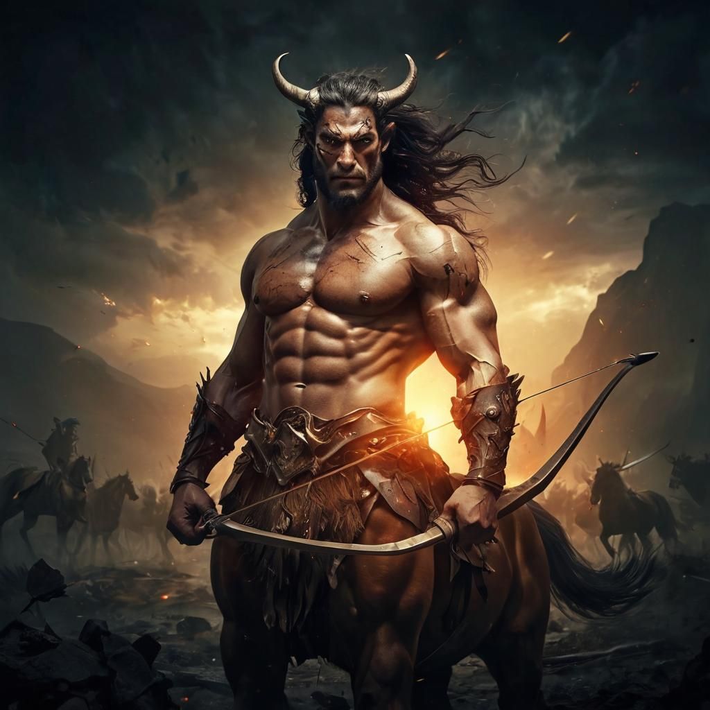 Centaur  by @bnw_man