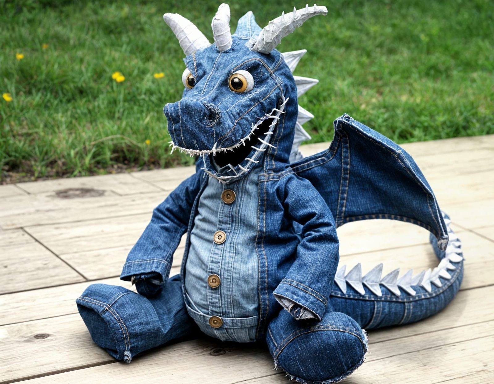 Jeanie the Dragon  by @Le Lapin