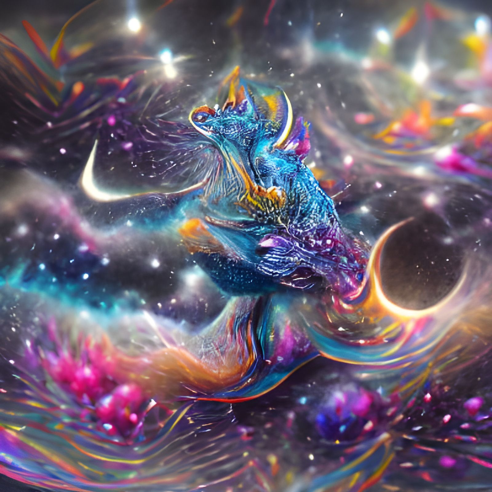 A cosmical dragon