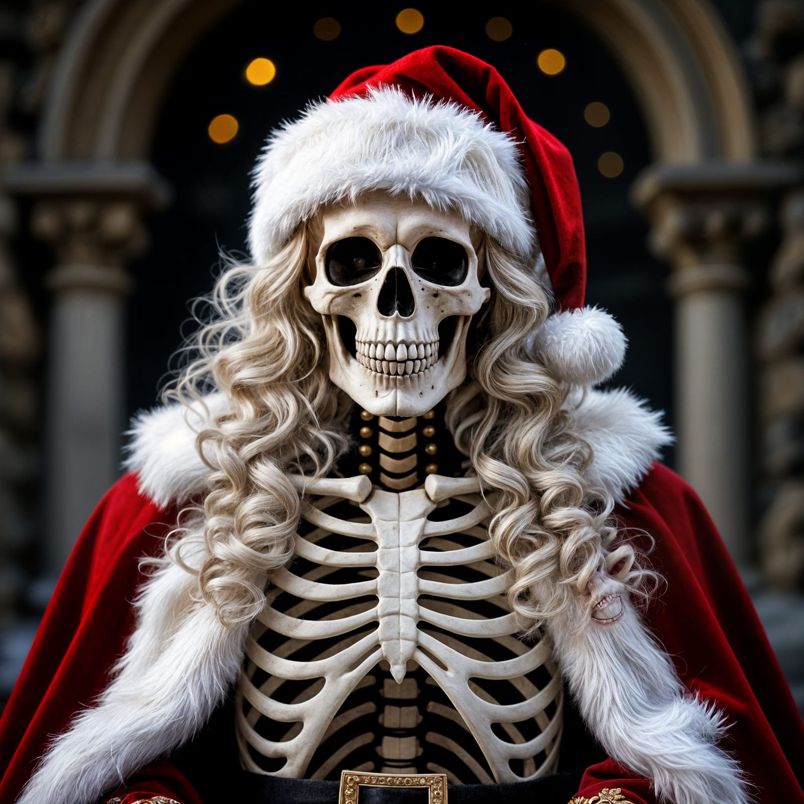 Lady Claus of the crypt  by @Francis H
