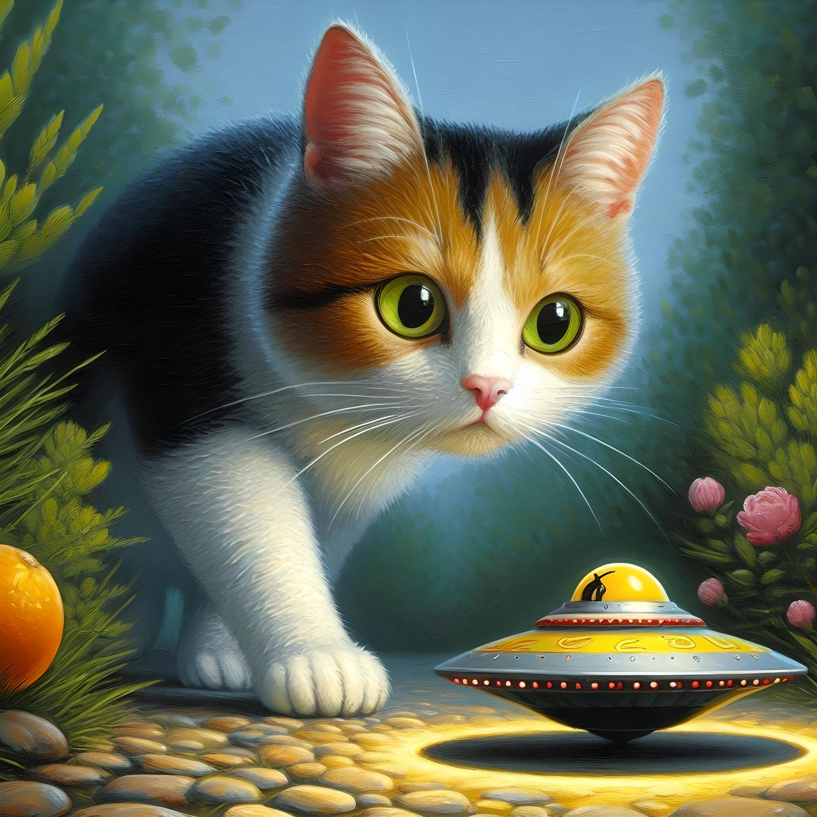 Backyard Close Encounter