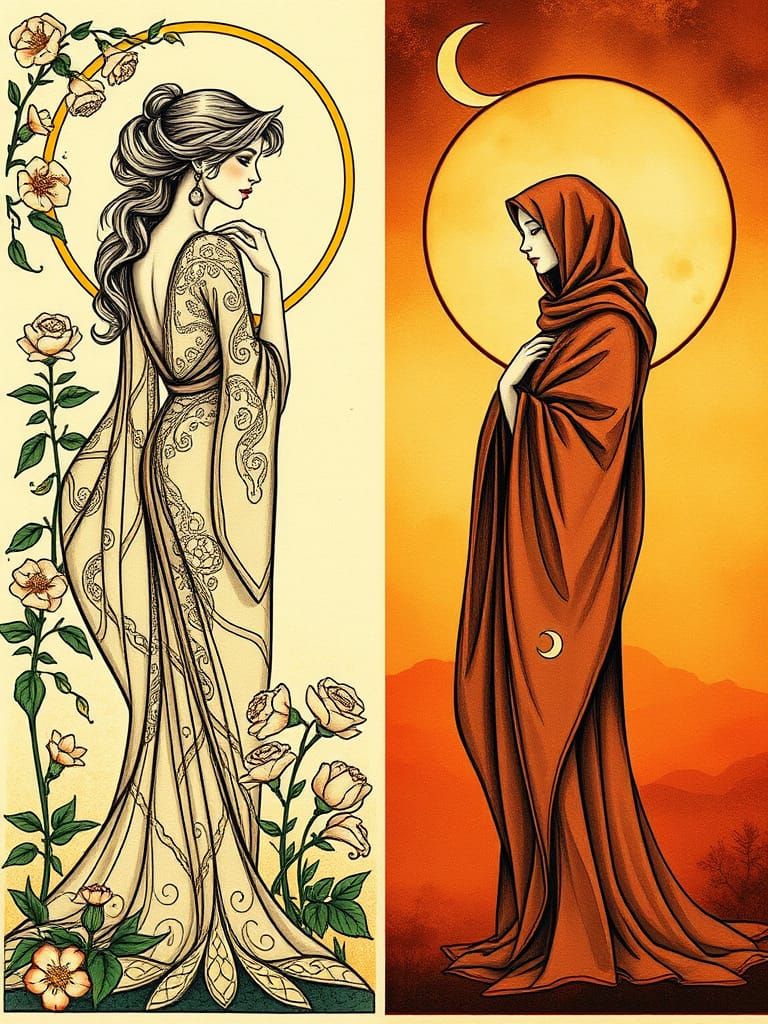  Dawn and dusk  by @Alison