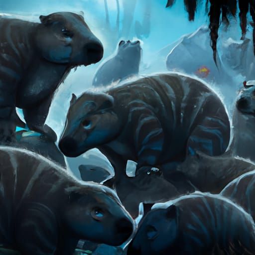 Wombats, wombats everywhere Epic cinematic brilliant stunnin...