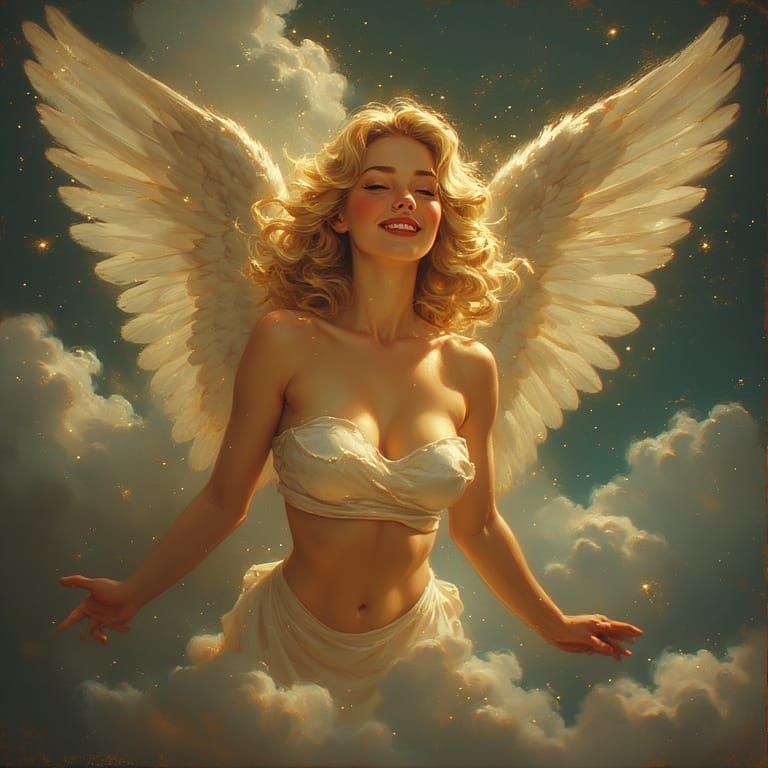 Heavenly Angelic Woman
